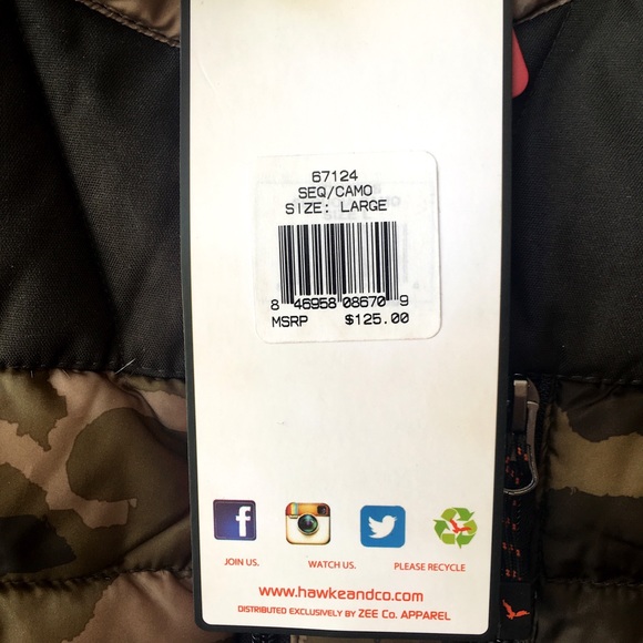 Down Camoflauge Vest - Picture 4 of 4